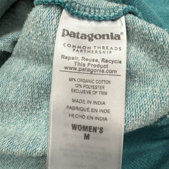 Patagonia Blue Hoodie with Striped Design - Picture 6 of 6